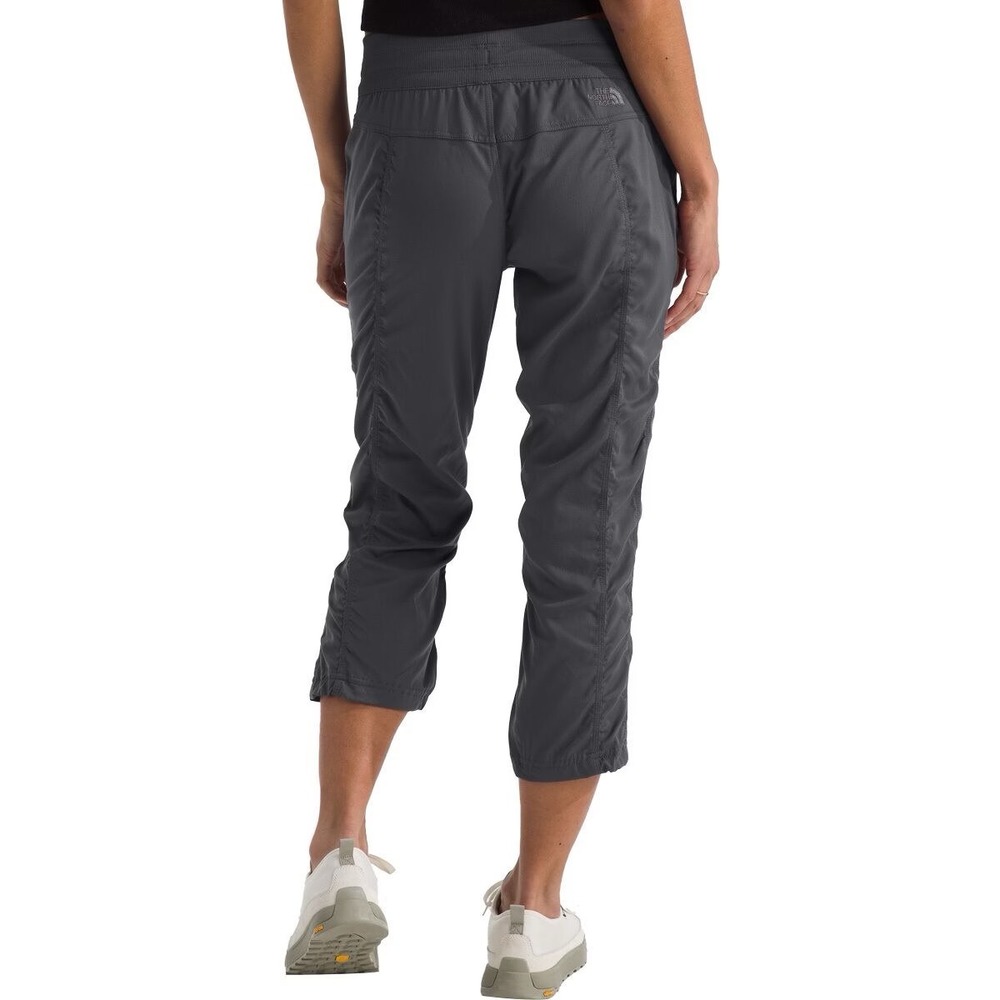 The North Face Aphrodite 2.0 Capri Pants Gray Hiking Cropped Womens Medium - Picture 3 of 11